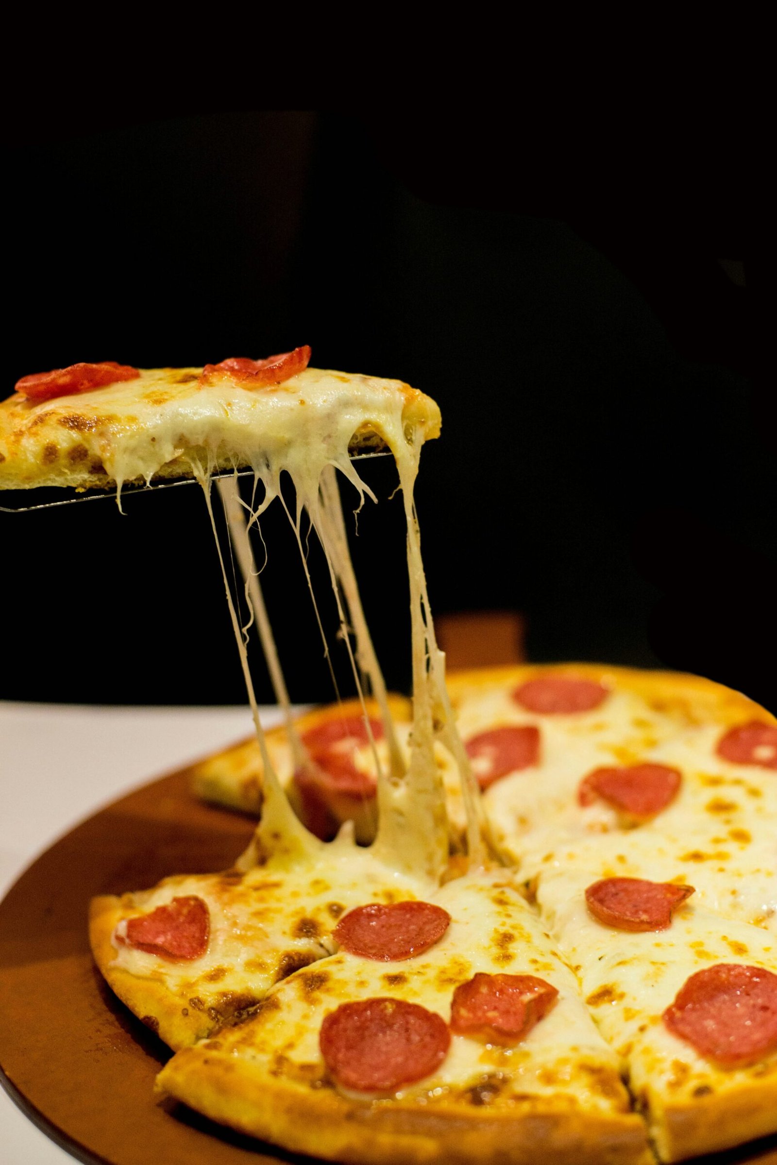 Cheese burst pizza like the one served at The Pizza Box in Pune